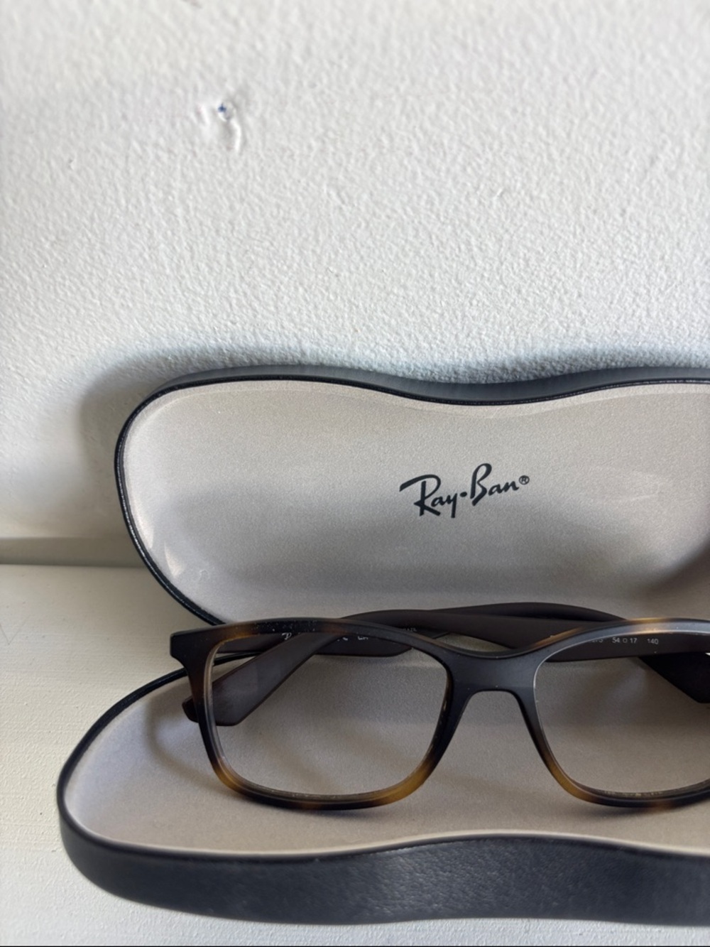 Ray-Ban Men's Tortoiseshell Eyeglass Frames